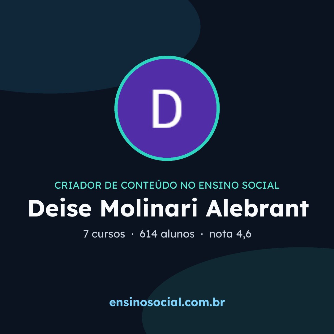 Cartão quadrado de divulgação do perfil, formato post