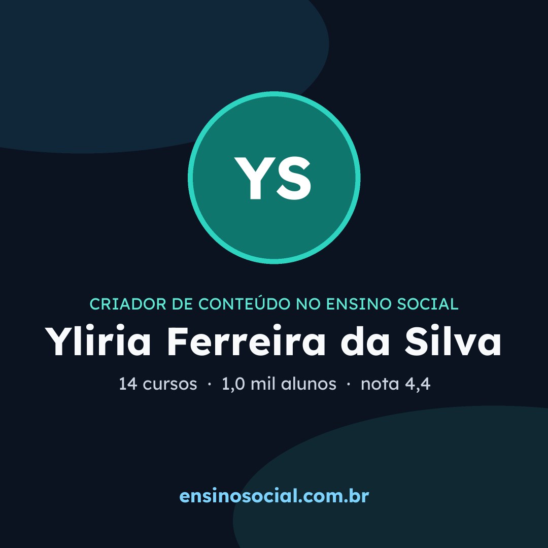 Cartão quadrado de divulgação do perfil, formato post