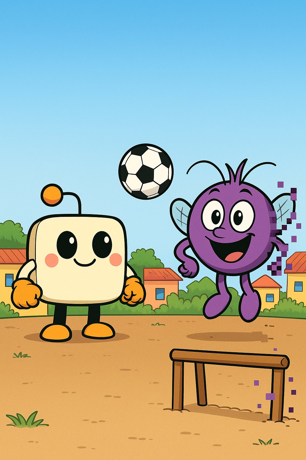Capa: Bit & Bug em: Liga Primeiro!